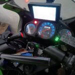NINJA250Rの電装の仕上げ